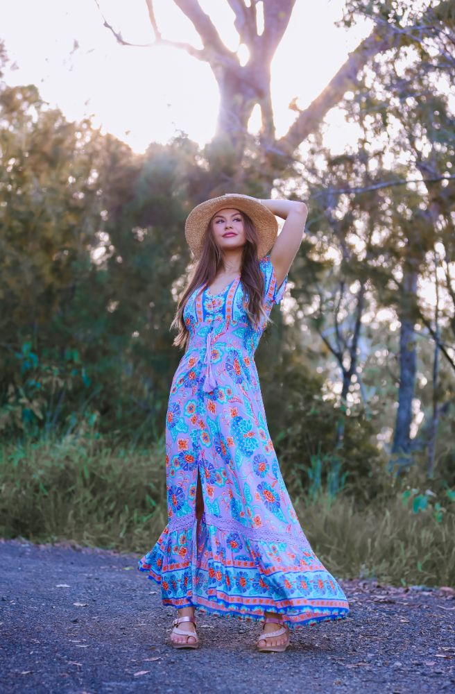 Jaase Daydreamer Print Romi Maxi Dress