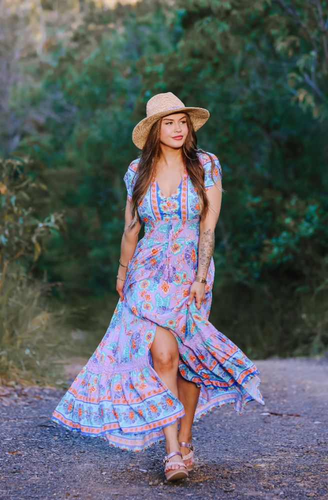 Jaase Daydreamer Print Romi Maxi Dress