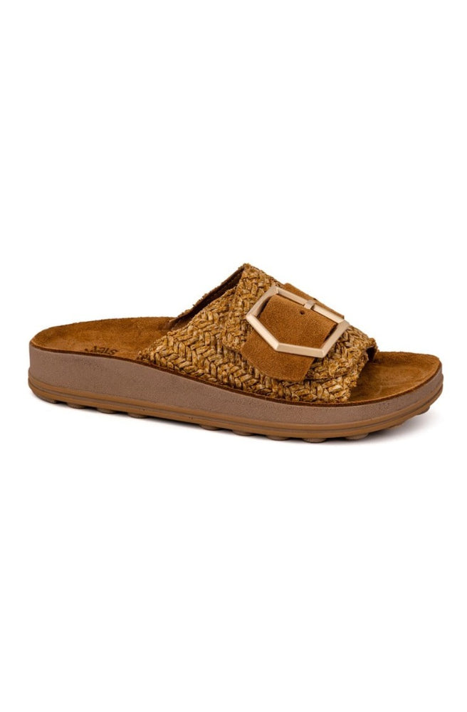 Fantasy Sandals Korina Tampa Raffia, Side View