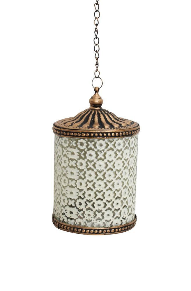 LED Lantern Daisy White Colour, Bohemian Lighting