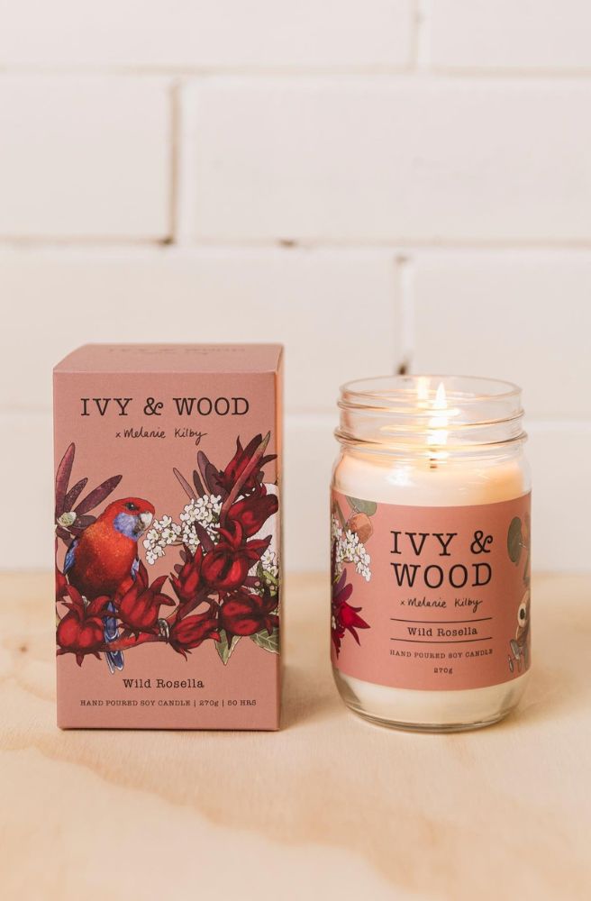 Wild Rosella Candle, Australian Scents