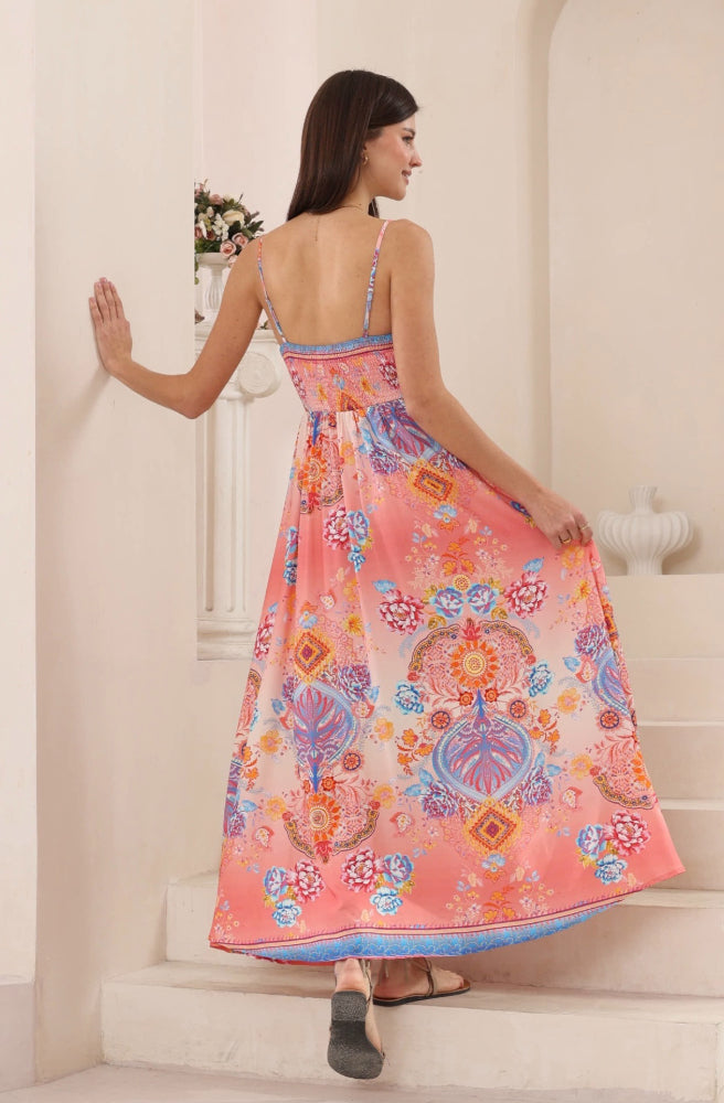 Inaya Maxi Dress, Rear View