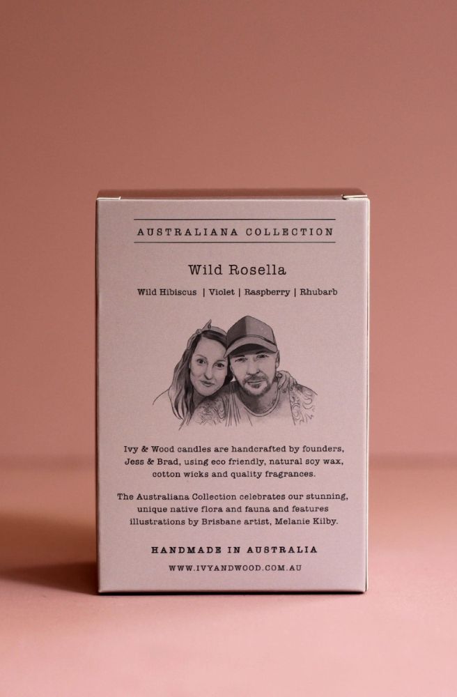 Wild Rosella Candle