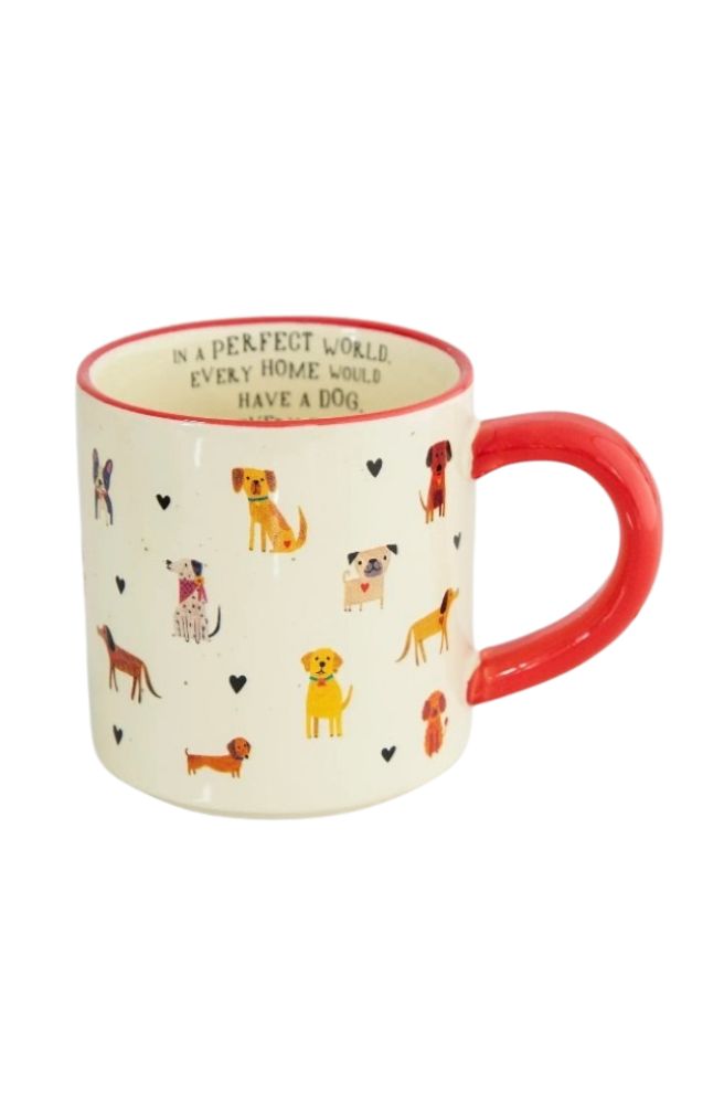 Bungalow Mug Every Home Has a Dog, Novelty Gift Idea