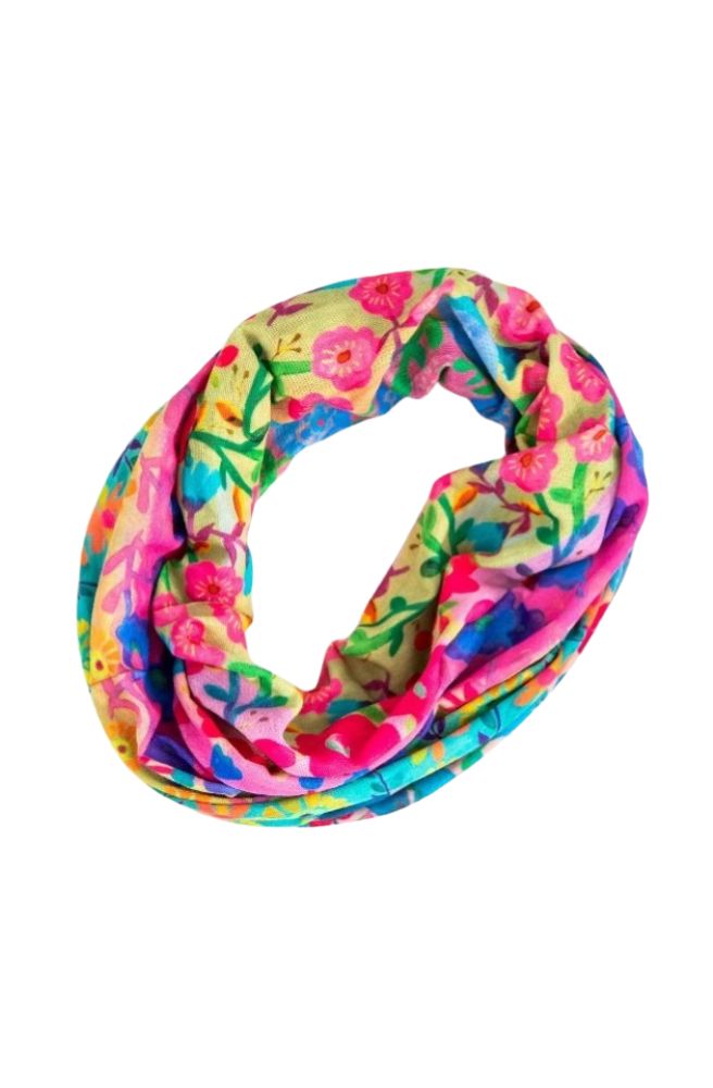 Boho Bandeau Rainbow Floral Rws