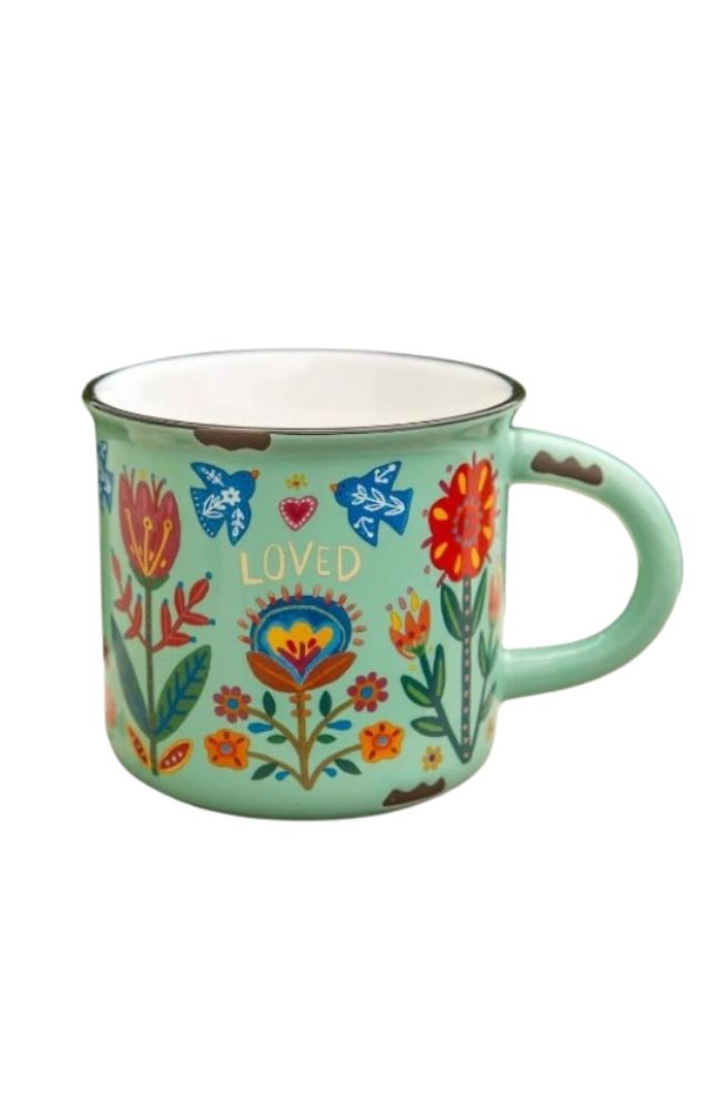 Camp Mug Mint Loved, Gift Idea