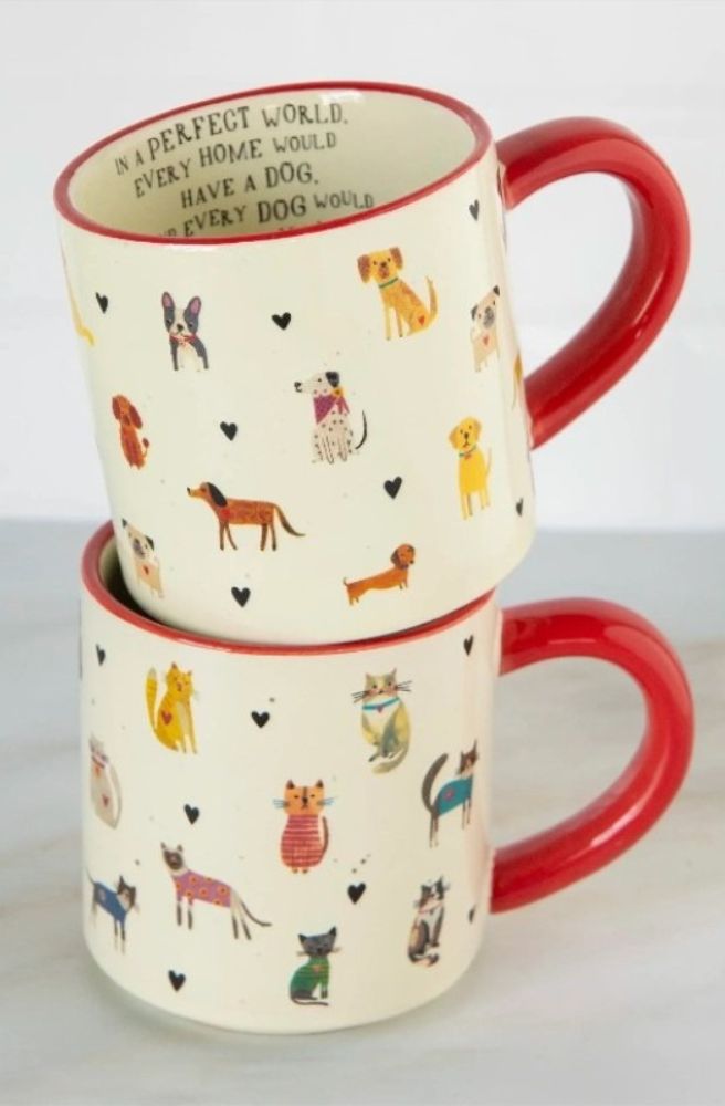 Bungalow Mug Every Home Has a Dog, Animal Lovers Gifts