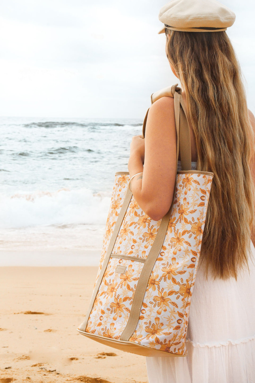 Aurora Beach Cooler Tote, Boho Style