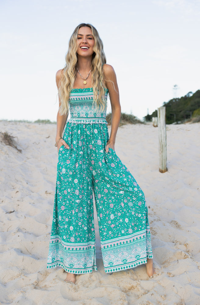 Lushly Friday Pantsuit, Boho Style