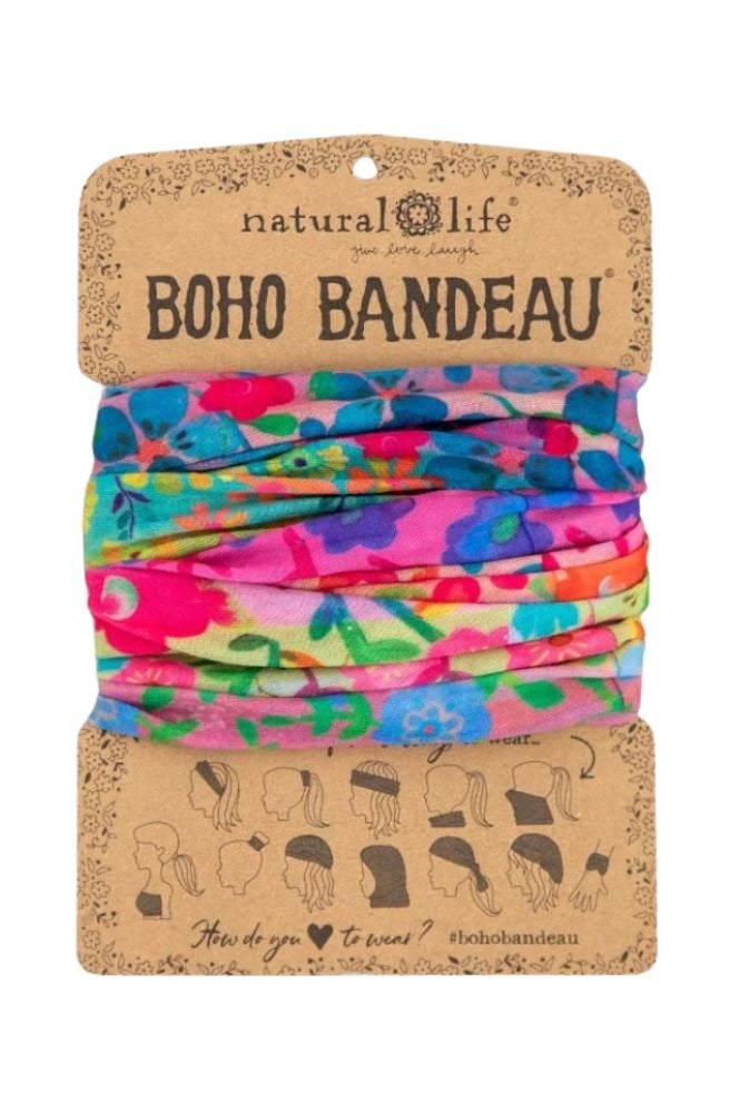 Boho Bandeau Rainbow Floral Rws