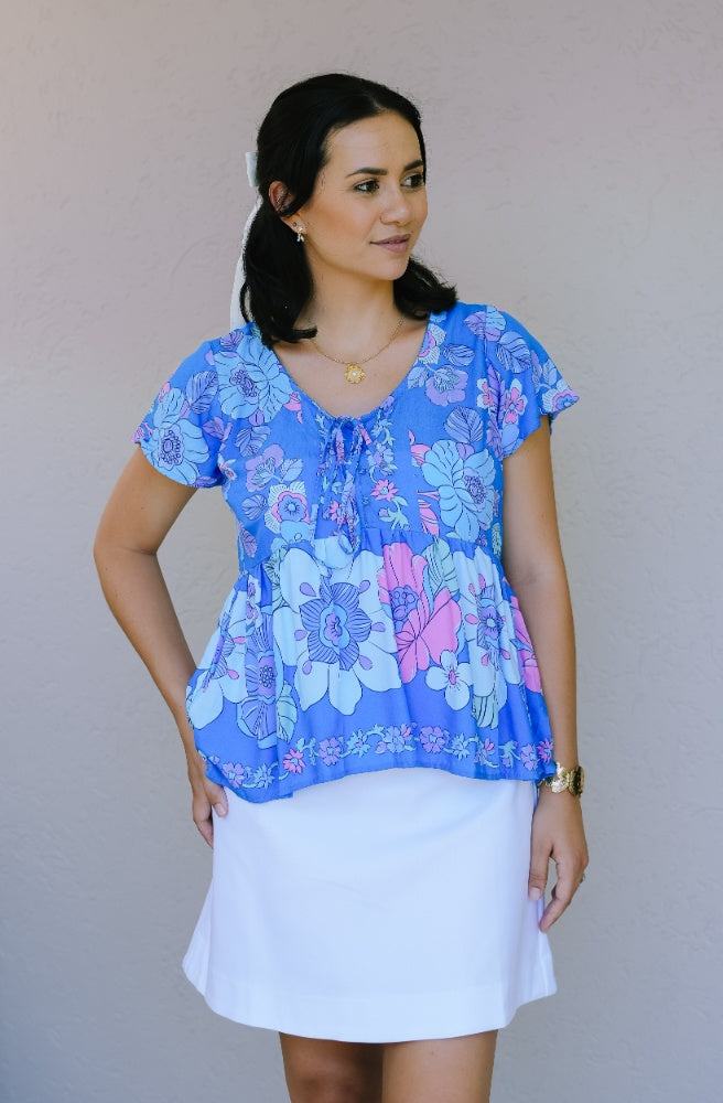 Sky Garden Toni Top, Boho Summer Style