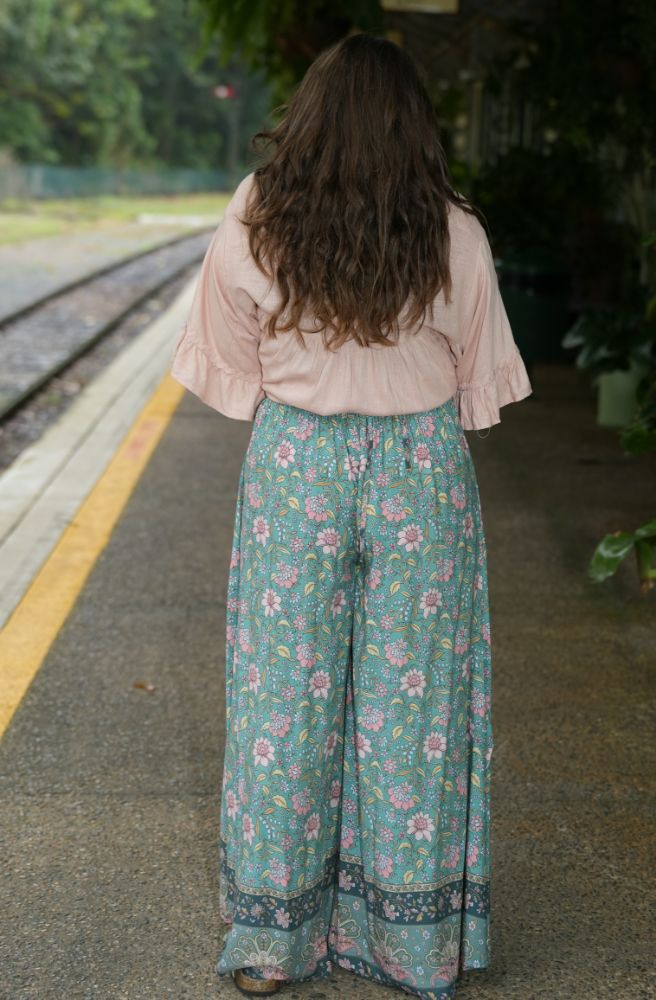 Blush Ric Rac Ruffle Top