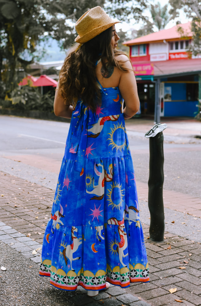 Starlight Carousel Maxi Dress