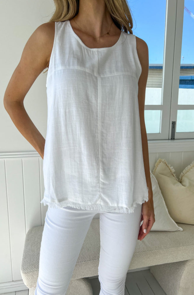 Freya Top White