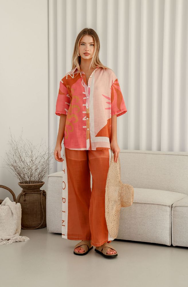 St Tropez Shirt and Pant Set