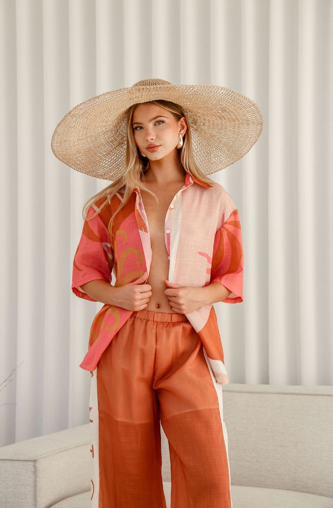 St Tropez Shirt and Pant Set