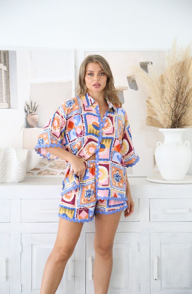 Sun Soul Shirt, Matching Boho Set