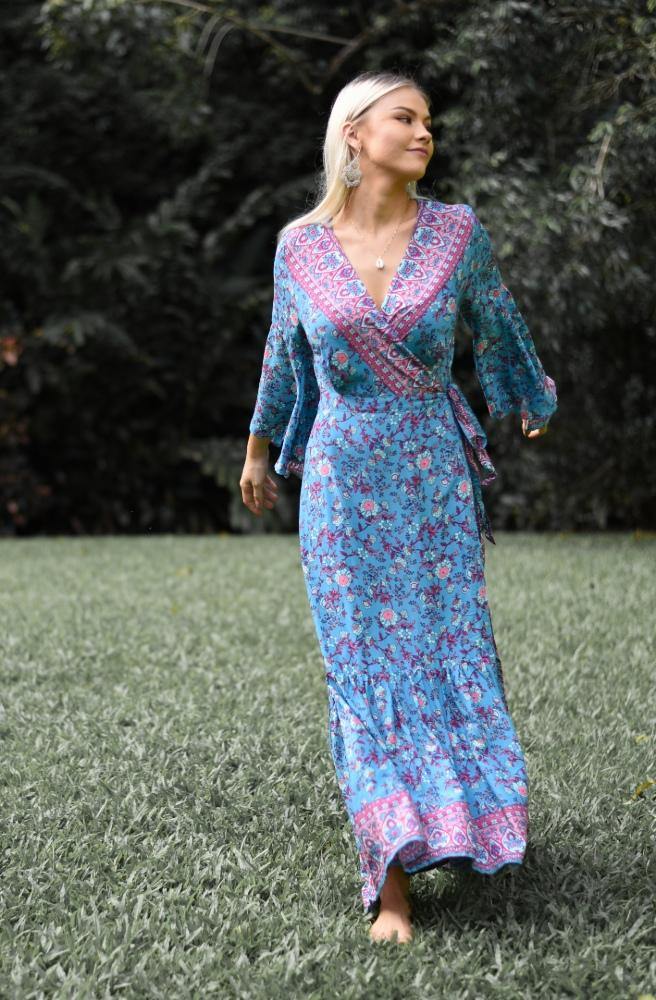 Boho Dreams Saradon Maxi Dress - Tonketti 